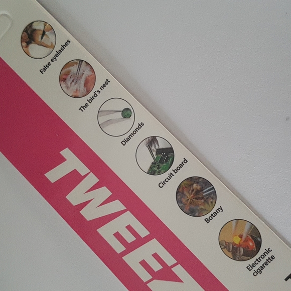 🆕 NEW 2/15$ 1 pc Standard Tweezers with Protector Cap (Lilac) - Picture 9 of 13